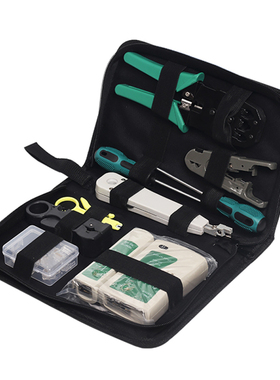 10 Pcs Network Combination Tool Set Home Network Cable Insta
