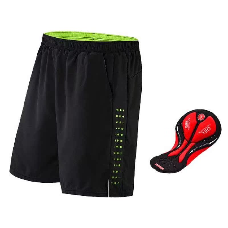 Men Women Cycling Shorts 3D Padded Road Bike Underwear - 图1