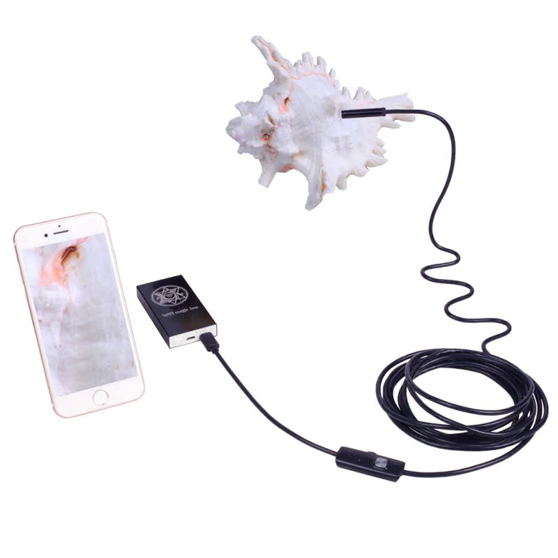 F100 8mm Wifi Borescope Inspection Android IOS LED 2 m - 图3