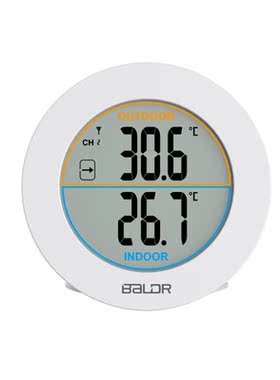 Table LCD Display Indoor Outdoor Sensor Temperature Sensor