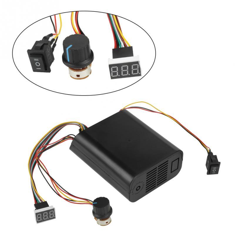 DC 10-55V 40A Display DC Motor Speed Control CW CCW Reversib - 图2