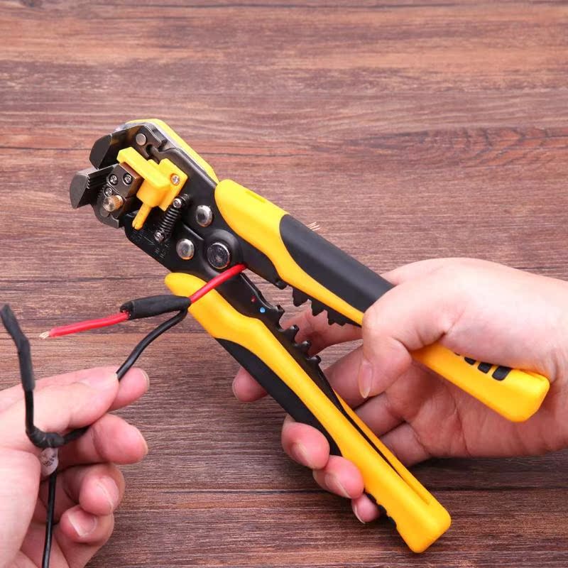 Automatic Wire Cutter Stripper Crimper Pliers Terminal Tool - 图1
