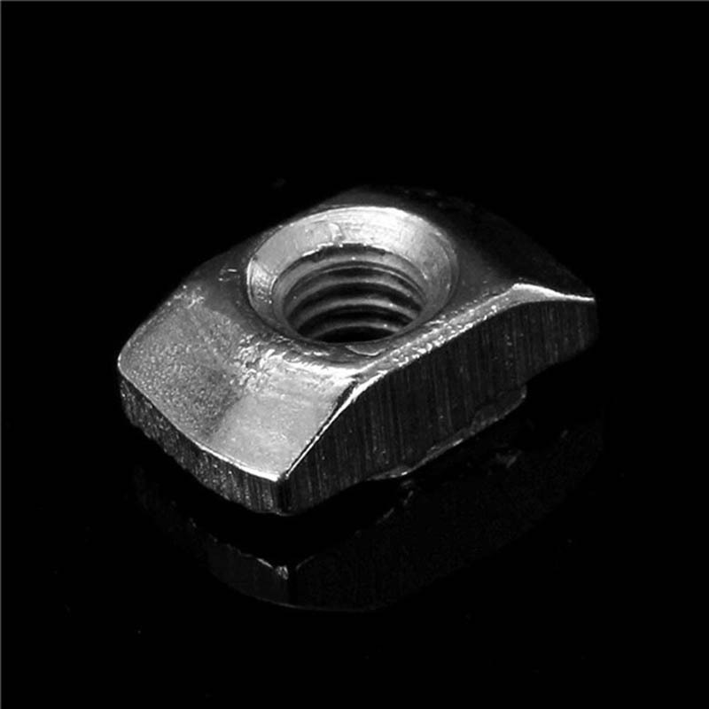 100 pcs M5 Hammer Nut Carbon Steel Connector T Fastener Slid - 图3