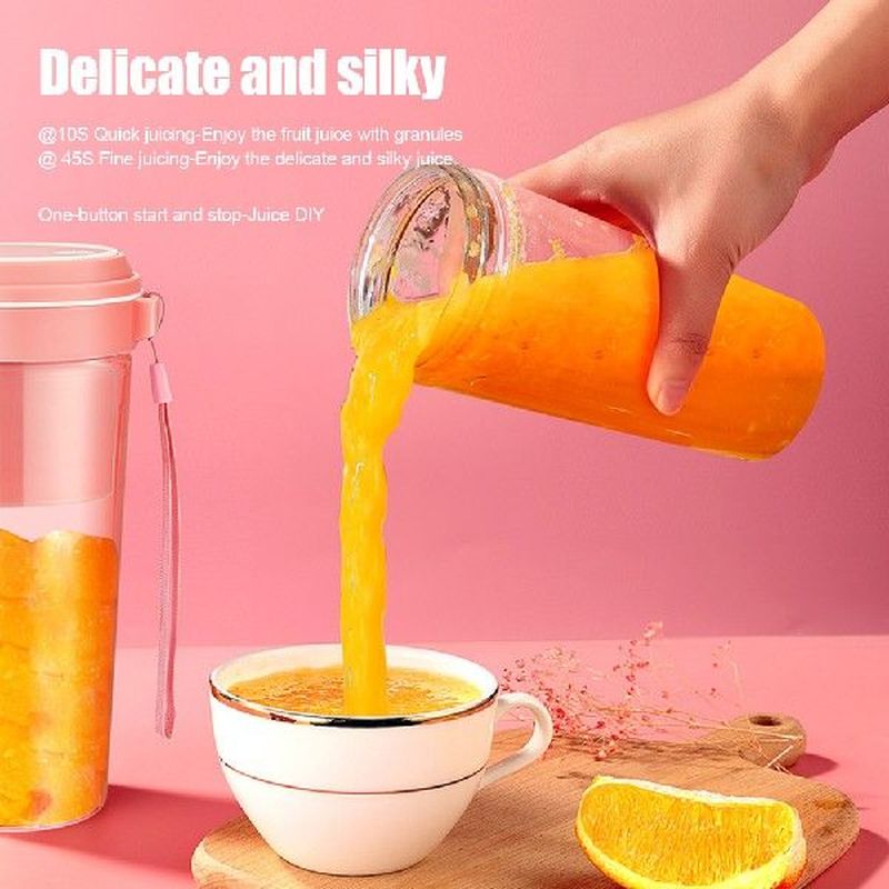 New Electric Juicer Mini Portable Blender Fruit Mixers - 图2