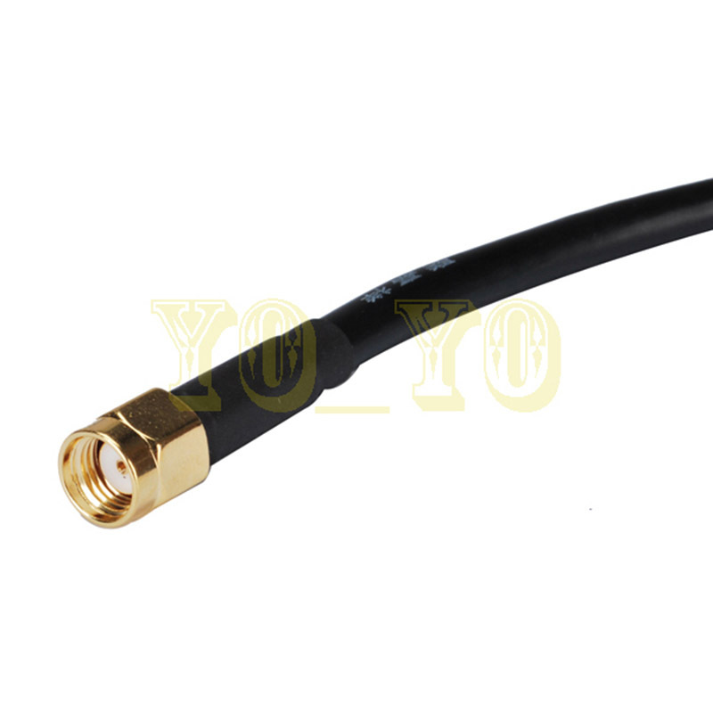 30M RPSMA Male to SMA Female Connectors RF Adapter WiFi Ante - 图2