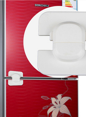 white Baby Safety Adhesive lock Fridge Drawer Cupboard Cabi
