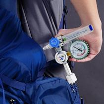 Oxygen Regulator Inhalator Pressuture Gauge Flow Meter for inh