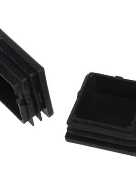 5pcs Square Blanking End Caps Tubing Tube Inserts 38 x 38mm