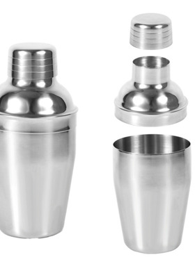 8pcs Cocktail Shaker Mixer Drinker with Holder Stand Drinkin