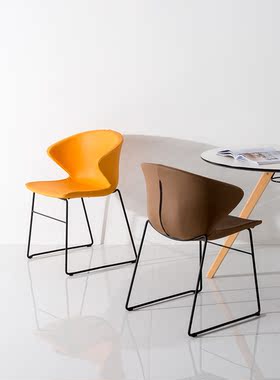 Nordic dining chair home furniture creative backrest