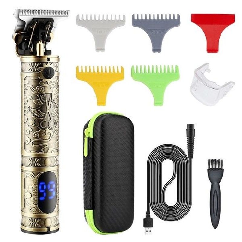 Professional Barber Clipper Vintage T9 Trimmer Cordless - 图2