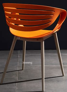 Nordic Dining Chairs Original Creative Plastic Chair Metal
