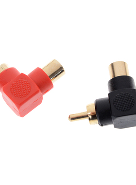 90Degree RCA Right Angle Male to Female Phone Adapters AV Pl