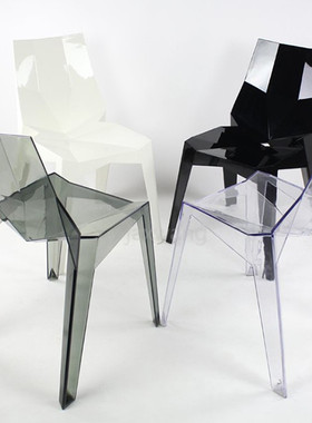 Modern Plastic Chair Restaurant Dining Chair Outdoor