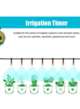 Multi-function garden water timer Two Dial Automatic Electro