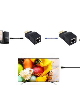 4K 3D HDMI 1.4 30M Extender to RJ45 Over Cat 5e/6 LAN Ethern