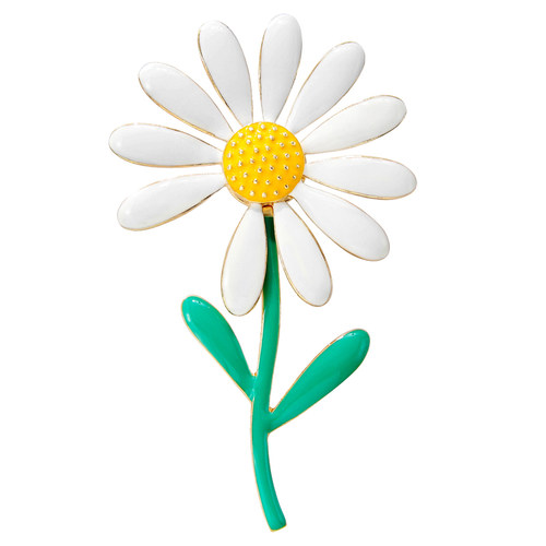 权志龙同款镶钻大花瓣雏菊胸针ins风高端奢华气质别针男女配饰PMO - 图3