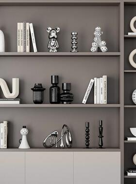 高档轻奢酒柜软装饰品摆件现代简约客厅电视柜家居饰品摆设