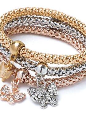 2025 fashion hand catenary 3pcs bracelet women jewelry party