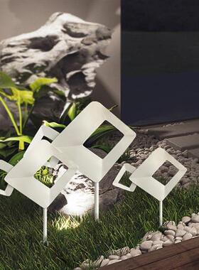 户外不锈钢镂空鱼雕塑庭院小区水池景观装饰造型海豚鲸鱼摆件定制