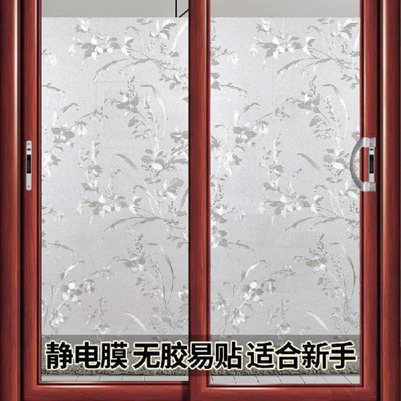 Window Glass Stickers Toilet Transparent Opaque Anti - 图3
