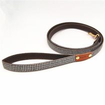 Brittish Style Dog Leash Fashionable Plaid Pattern Pet Leash