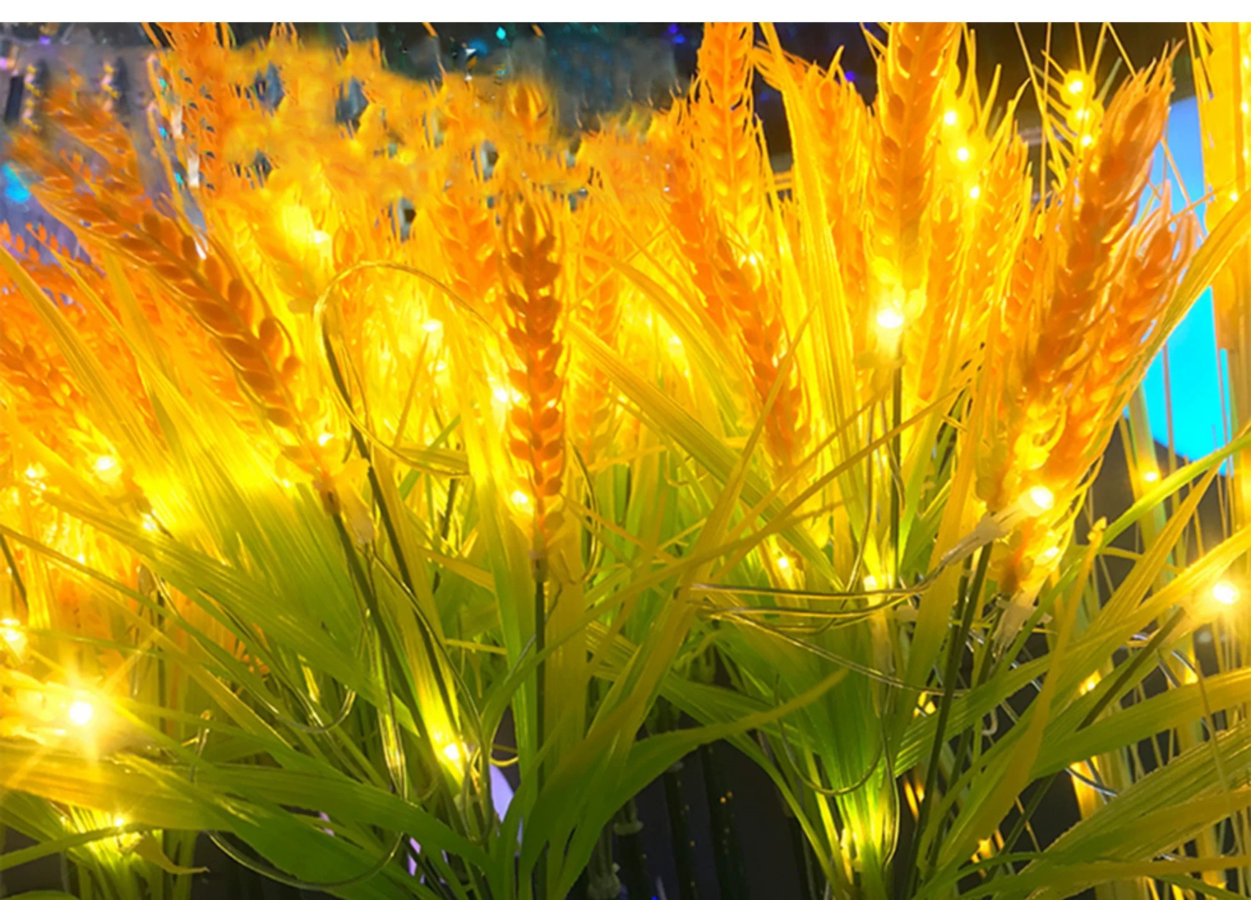 太阳能麦穗灯草坪灯户外防水芦苇灯led公园插地大麦别墅网红圆球,淘宝优惠券,粉丝福利购,淘宝优惠卷