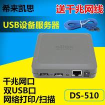 Hilai Kaisi Silex DS-510 Dual USB Network Print Scan Server SX-3000GB Liter Grade