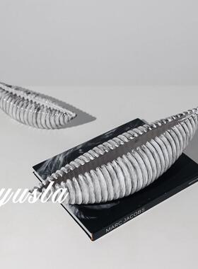 法式复古中古风客厅书房酒店样板间电视柜玄关柜别墅软装饰品摆件