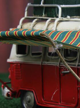 工厂创意礼品金属工艺品 复古摆件铁艺汽车模型 大众巴士家居摆件