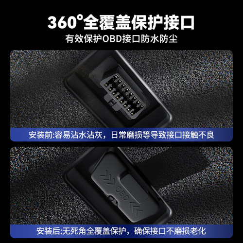 BJBT适用特斯拉modely焕新版obd接口保护盖防尘防水罩配件tesla3l - 图1