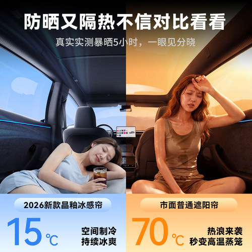 BJBT适用特斯拉modely遮阳帘顶窗户天幕天窗卡扣tesla焕新版3配件 - 图2