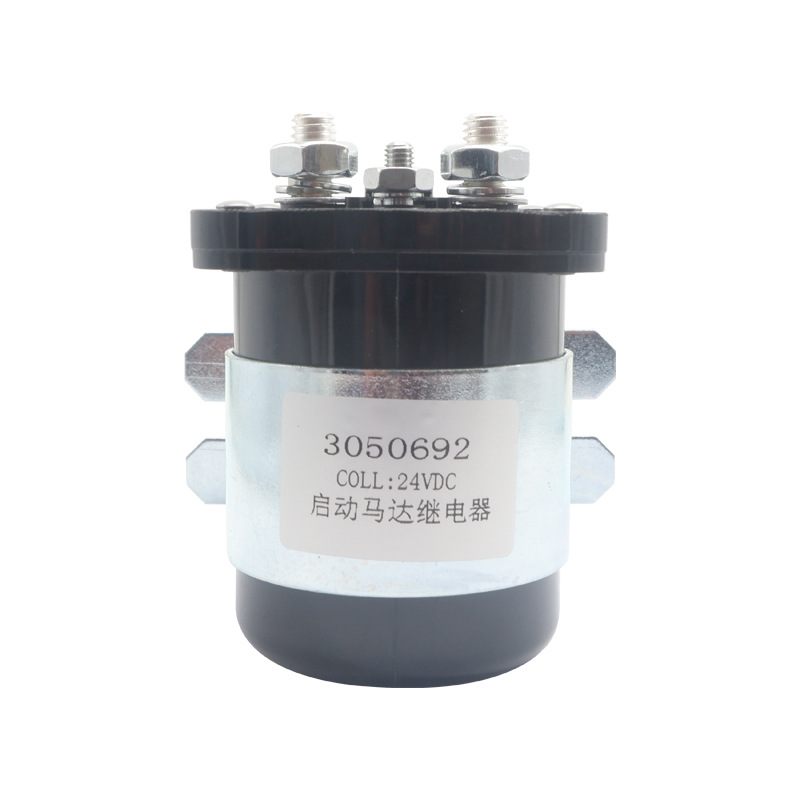 3050692启动马达继电器200A12V/24V电磁开关大电流汽车起动机 - 图3