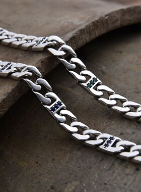 新款光面古巴手链个性时尚地中海