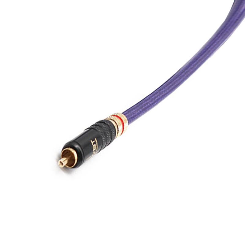 VDH 65G 75ohm Digital Coaxial DAC Cable Press Self-locking-图1