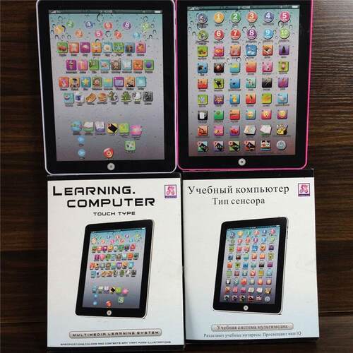 Kids Tablet Toy Educational Toddler Toys Laptop English Lear - 图1