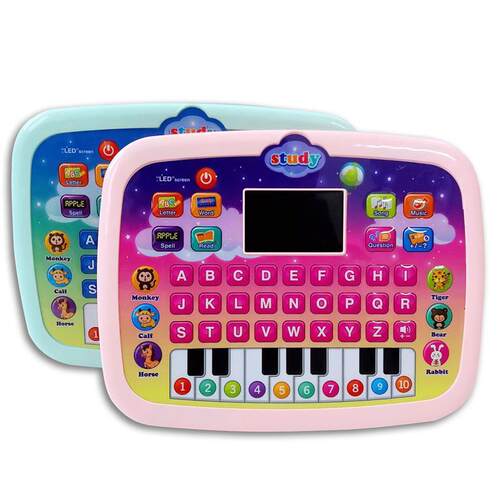 Kids Tablet Toy Educational Toddler Toys Laptop English Lear - 图0