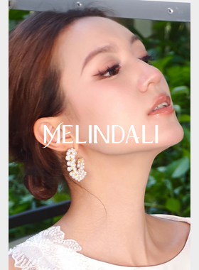 MELINDA LI【珠圆玉润】铜镀18K金珍珠项链轻奢高级感锁骨链颈链