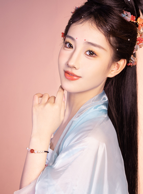 吉珂情侣玛瑙转运珠国风手链