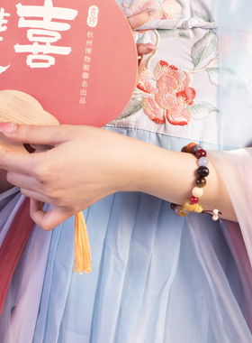 吉珂情侣国风十八籽菩提念珠手串