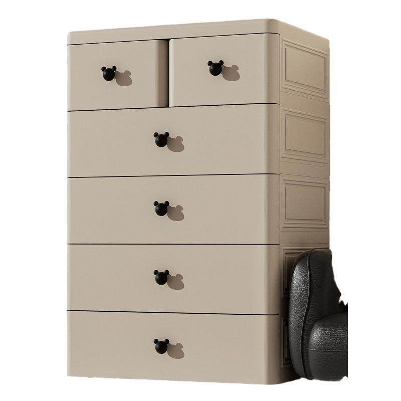 加厚婴儿童衣柜抽屉式收纳柜宝宝置物整理柜多层家用客厅五斗柜子,淘宝优惠券,粉丝福利购,淘宝优惠卷