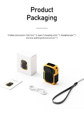Waist Fan 6000mAh Wearable Bladeless Battery Operated Fan