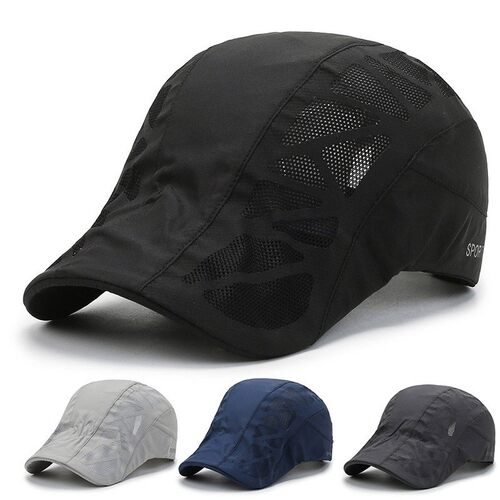 Men Quick-drying Running Cap Summer Breathable Comfortable M - 图3