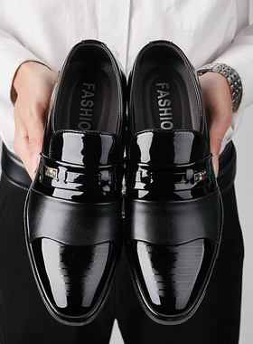 Men's business shoes47 48男皮鞋大码商务男士商务正装