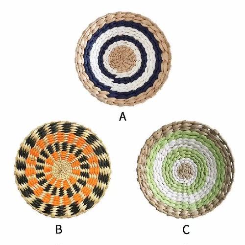 Straw Wall Decoration Living Room Bedroom Durable For Home R - 图2