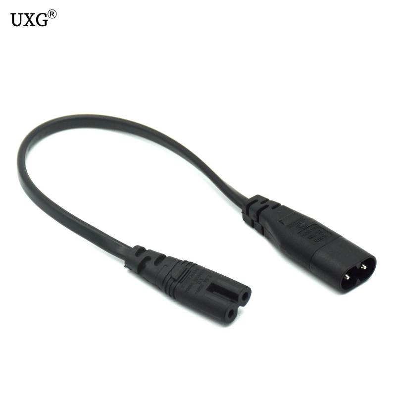 IEC 320 C7 to C8 extension cords C8 male to C7 female power-图1