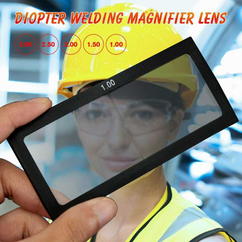 Arc Magnifying Glass Lens Welding Magnifier Screen Diopter - 图3