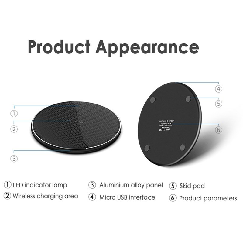 20W Wireless Charger For Ulefone power 5 5s Armor X 6 6E Qi - 图3