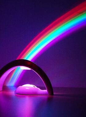 Romantic Rainbow maker rainbow light projection lamp ins s
