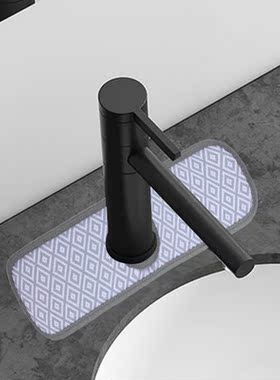 Kitchen Sink Splash Mat Faucet Absorbent Mat Splash Catcher